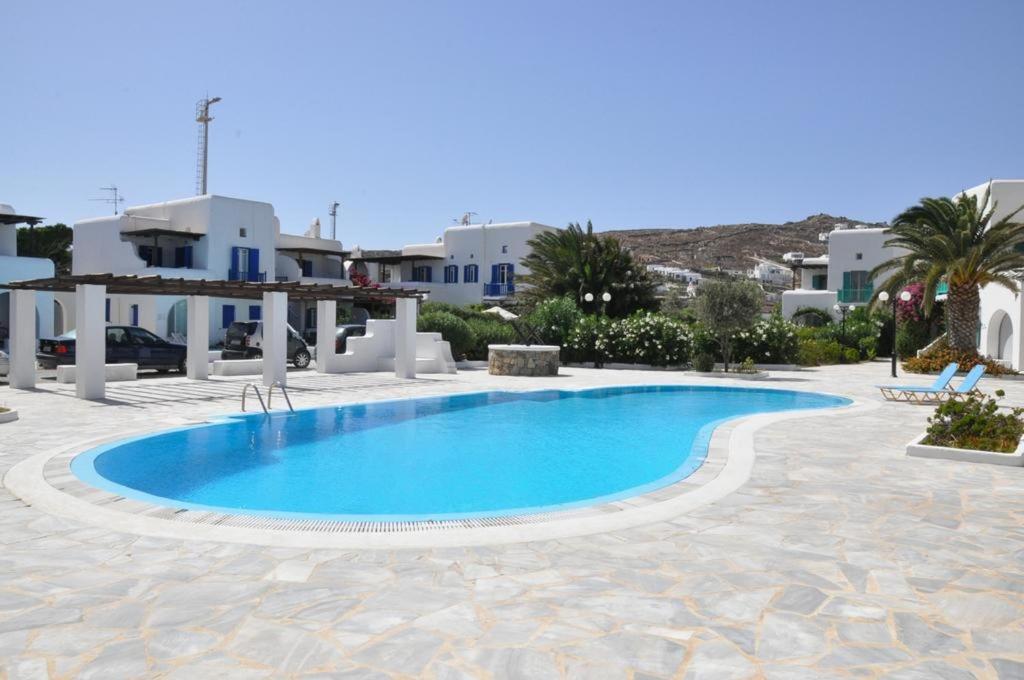 Ornos Mykonos 2 Bedroom House With Swimming Pool Eksteriør bilde